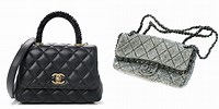 Chanel Bag with Crystal On Handle