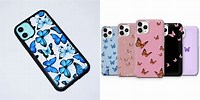 Checkers with Butterfly S Phone Case
