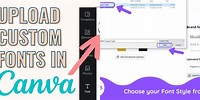 How to Add a Font File in Canva