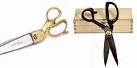 Leather Workers Brass Scissors