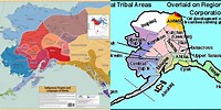 Map of Native American Tribes Alaska