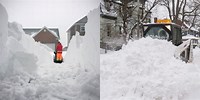 Massive Snow Storm in Nova Scotia