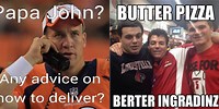 Papa John Super Bowl Meme