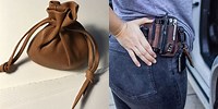 Soft Leather Pocket Pouch