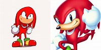 Sonic Mania Plus Knuckles Gliding