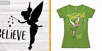 Tinkerbell T-Shirt SVG Designs