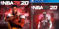 Xbox One NBA 2K20 Front and Back Cover Art