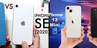 iPhone 13 vs SE