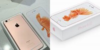 iPhone 6s Rose Gold Box