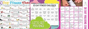 30-Day Fitness Calendar for Kids