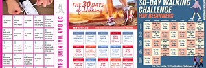 30-Day Walk Challenge Calendar
