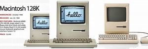 First Macintosh Computer Interface