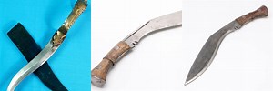 Indian Curved Fighting Antique Knife