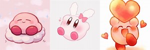 Kirby Turn into Kawaii