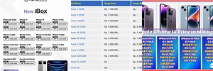 List Harga iPhone Terbaru Malaysia