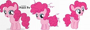 MLP Front View PNG Filly Pinkie Pie