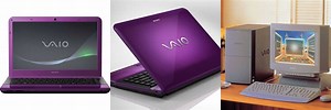 Sony Vaio Desktop Purple