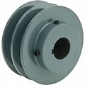 16 Inch 2 Groove V-Belt Pulley