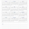 2032 Desk Calendar