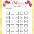 26 Day Countdown Printable