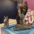 2nd Place Trophy World Cup Fortnite
