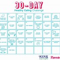 30-Day Eating Challenge Printable Free