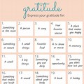 30-Day Gratitude Challenge Tree for Kids
