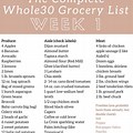 30-Day Meal Plan with Shopping List