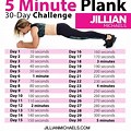 30-Day Plank Challenge Workout