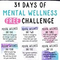 31 Day Mental Health Challenge