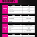7-Day Workout Plan Template