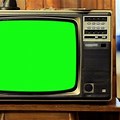 80s TV Greenscreen