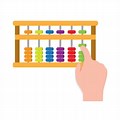 Abacus Tool in Hand Vector