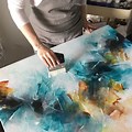 Abstract Acrylic Painting Techniques