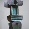 Abstract Metal Sculpture Barbara Hepworth