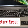 Acer Aspire Factory Reset