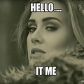 Adele Hello Listen Meme