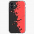 Aesthetic Phone Cases Black and Red