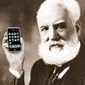 Alexander Graham Bell iPhone