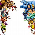 All Disney Characters White Background