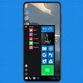 Android Phone with Windows 10 Interface