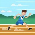 Animated Cartoon Characters Running
