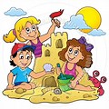 Animated Pic of Buils a Sand Castle