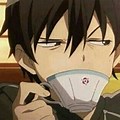 Anime Sipping Tea