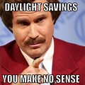 Anti Daylight Savings Time Meme