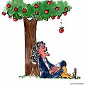 Apple Falling From Tree Newton