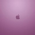 Apple Logo Pink Aesthetic Wallpaper for iPad
