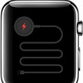 Apple Watch Charging Symbol with Cord