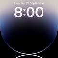 Apple iPhone 14 Pro Max Lock Screen