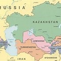 Armenia Russia Map